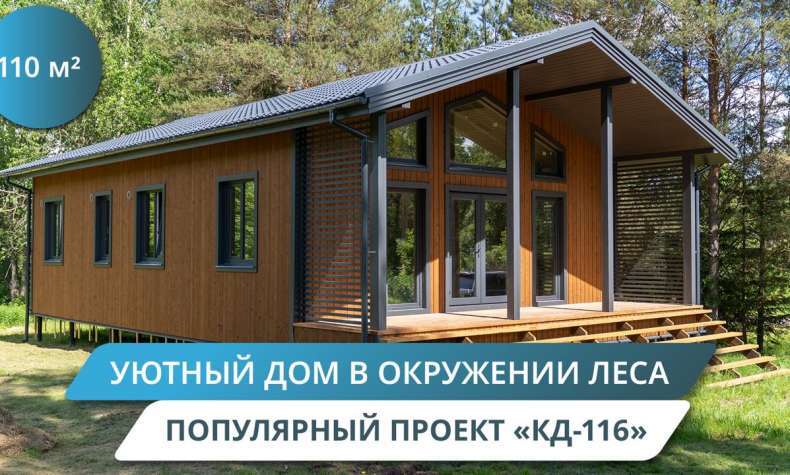 Этот проект постоянно выбирают | ОБЗОР НА СОВРЕМЕННЫЙ КАРКАСНЫЙ ДОМ 109 м²